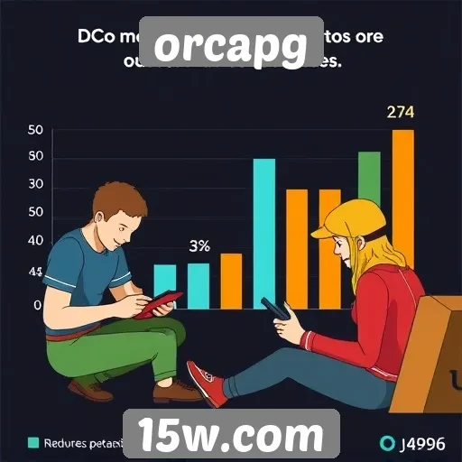 Estatísticas de usuários ativos na plataforma Orcapg